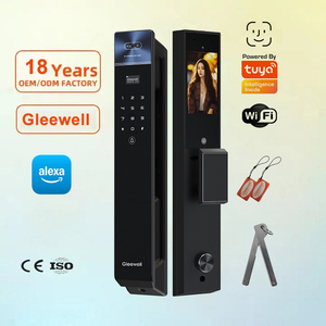 ระบบล็อคประตูอัจฉริยะ Palm Vein 3D พร้อมระบบจดจำใบหน้า ลายนิ้วมือ การ์ดหน่วยความจำ Wi-Fi พร้อมรหัสผ่านชั่วคราว สำหรับประตูไม้และประตูทองเหลือง - Product Image 5