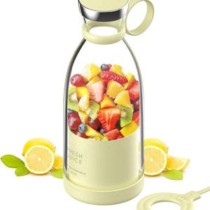 Licuadora Eléctrica Portátil para Frutas, Botella para Smoothies, 350 ml, Carga Inalámbrica, Exprimidor de Jugos Frescos, Mini Licuadora Portátil - Product Image 3