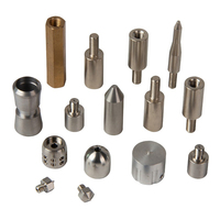 Pièces métalliques usinées CNC de précision, pièces de robot, usinage CNC 5 axes, pièces d'automatisation robotique en aluminium anodisé