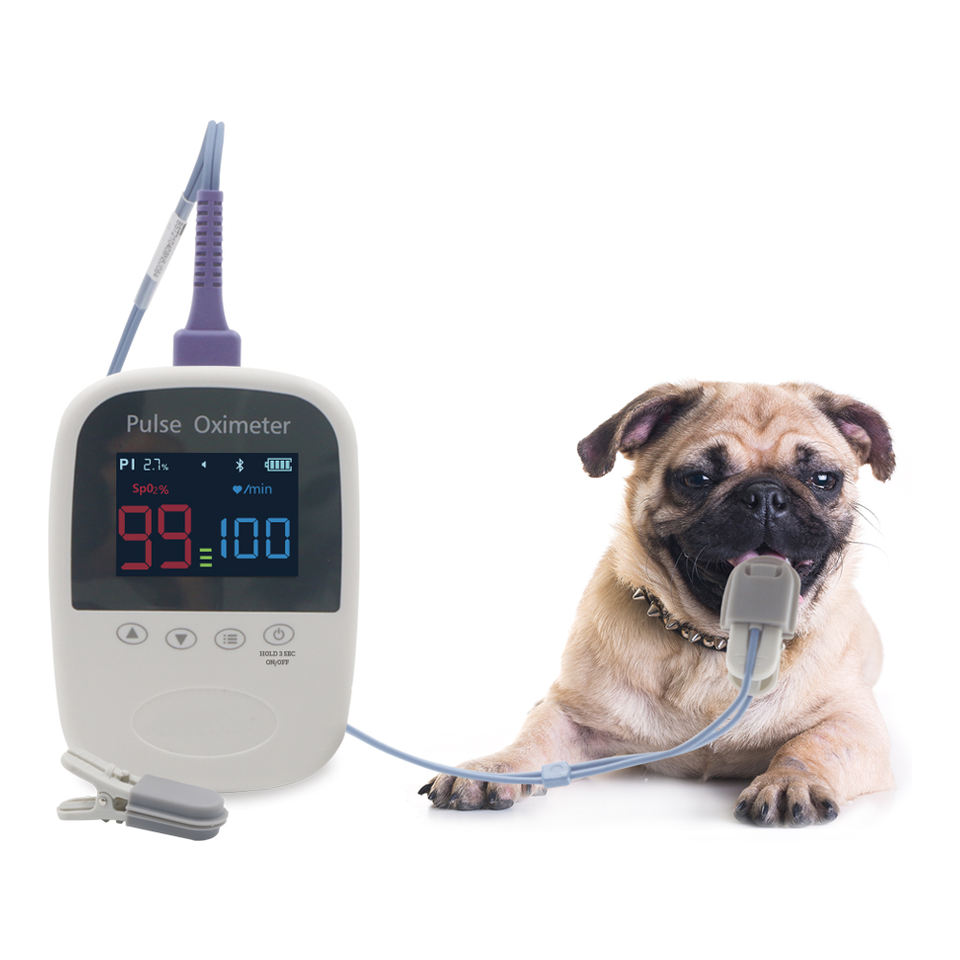 BERRY CE Certificate Veterinary Handheld SPO2 PR Pulse Oximeter Medical ...