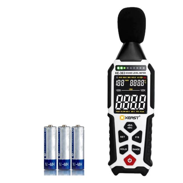 New Arrival Portable High-Precision Sound Level Meter with LCD Display for Home and Industrial Use OEM Supported