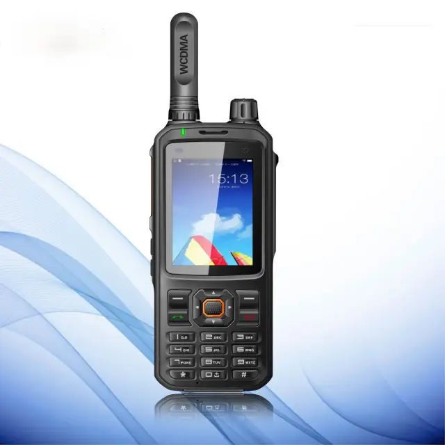 Yeni cep telefonu iki yönlü telsiz 100km walkie talkie 3G wifi zello gerçek ptt poc android radyo T298S