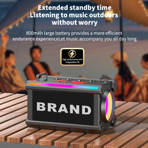 Loa Bluetooth không dây di động ngoài trời mới <span class=keywords><strong>2025</strong></span>, mini, có dây đeo, hỗ trợ thẻ TF, âm trầm mạnh mẽ, chất lượng cao, đèn RGB - Product Image 6