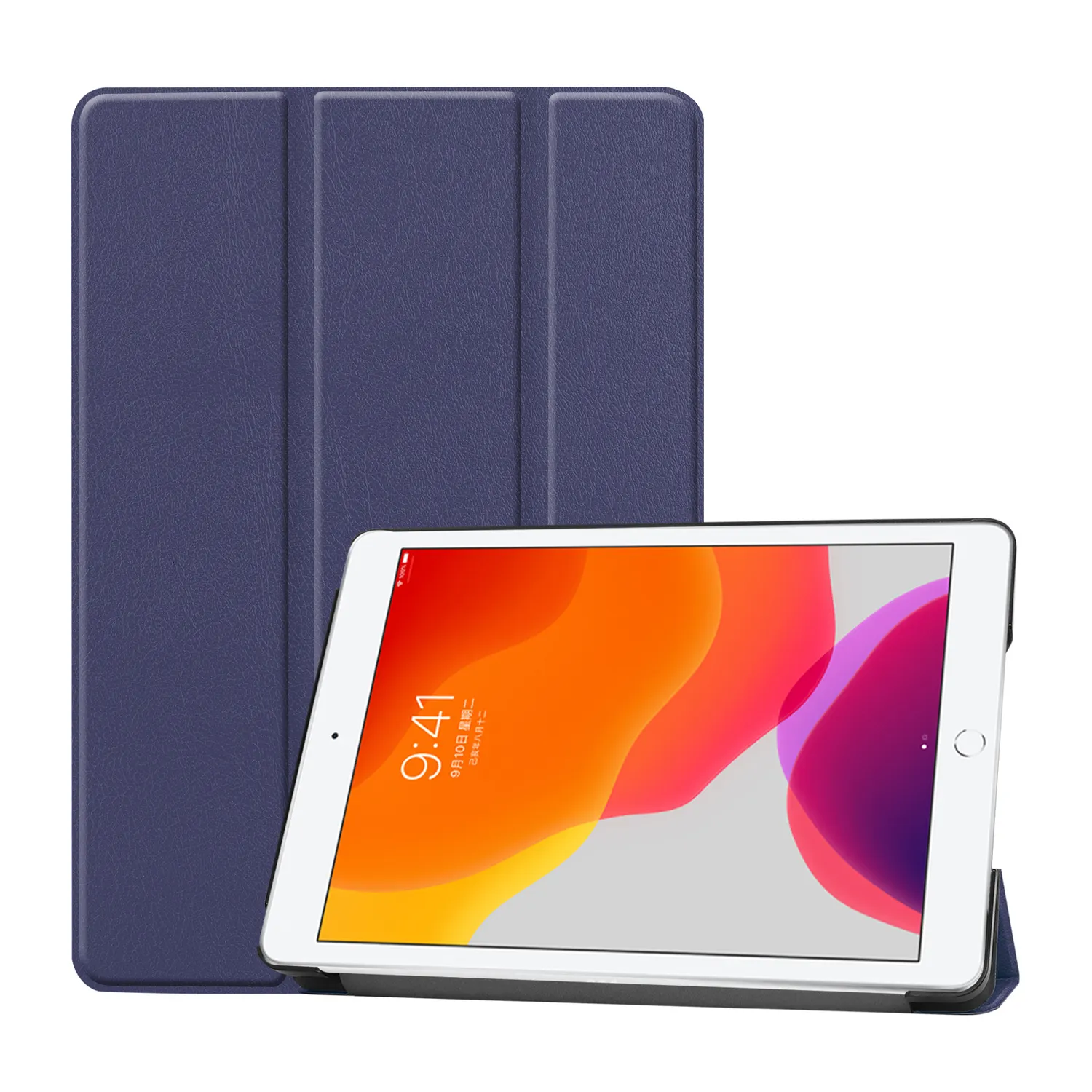 Smart Folio Auto Wake Sleep Stand Cover Slim Flip Cover Case For Apple iPad 10.2 2019
