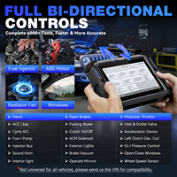 Herramienta de Diagnóstico para Automóviles VDIAGTOOL VD70 2 en 1, Programador de Llaves y ECU, Escáner OBD2 Bidireccional de Sistema Completo con Más de 39 Funciones de Reinicio