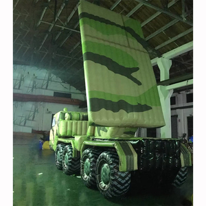 Décoration extérieure gonflable géante : Grand modèle de char d'assaut, de voiture blindée, de lance-roquettes, de <span class=keywords><strong>Panzer</strong></span> pour promotion et exposition - Product Image 1