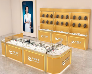 Vitrina <span class=keywords><strong>de</strong></span> Exhibición para Joyería, <span class=keywords><strong>Vidrio</strong></span> Templado, Personalizable, Mueble para Teléfonos Móviles <span class=keywords><strong>y</strong></span> Relojes, Diseño Minimalista, Desmontable - Product Image 3
