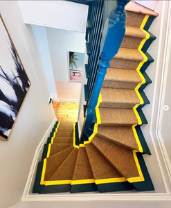 Tapis en <span class=keywords><strong>sisal</strong></span> tissé chevrons pour intérieur, avec support en latex et fibres naturelles, personnalisable avec logo, vente chaude directe usine OEM - Product Image 1