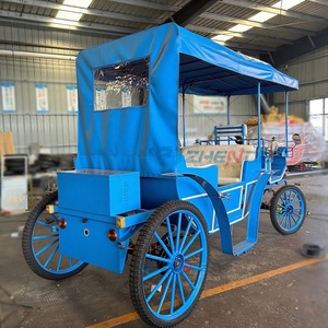 Chariot Électrique Romantique de Cendrillon pour Jardin, Fleur, Cheval, et Résidence – Véhicule Touristique Essentiel et Charmant pour un Tour en Voiture de Contes de Fées - Product Image 5