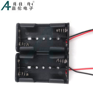 JIALUN 2 AA PP Batteriehalter mit Kabelanschlüssen 3V Adapter für Stromversorgung - Product Image 5
