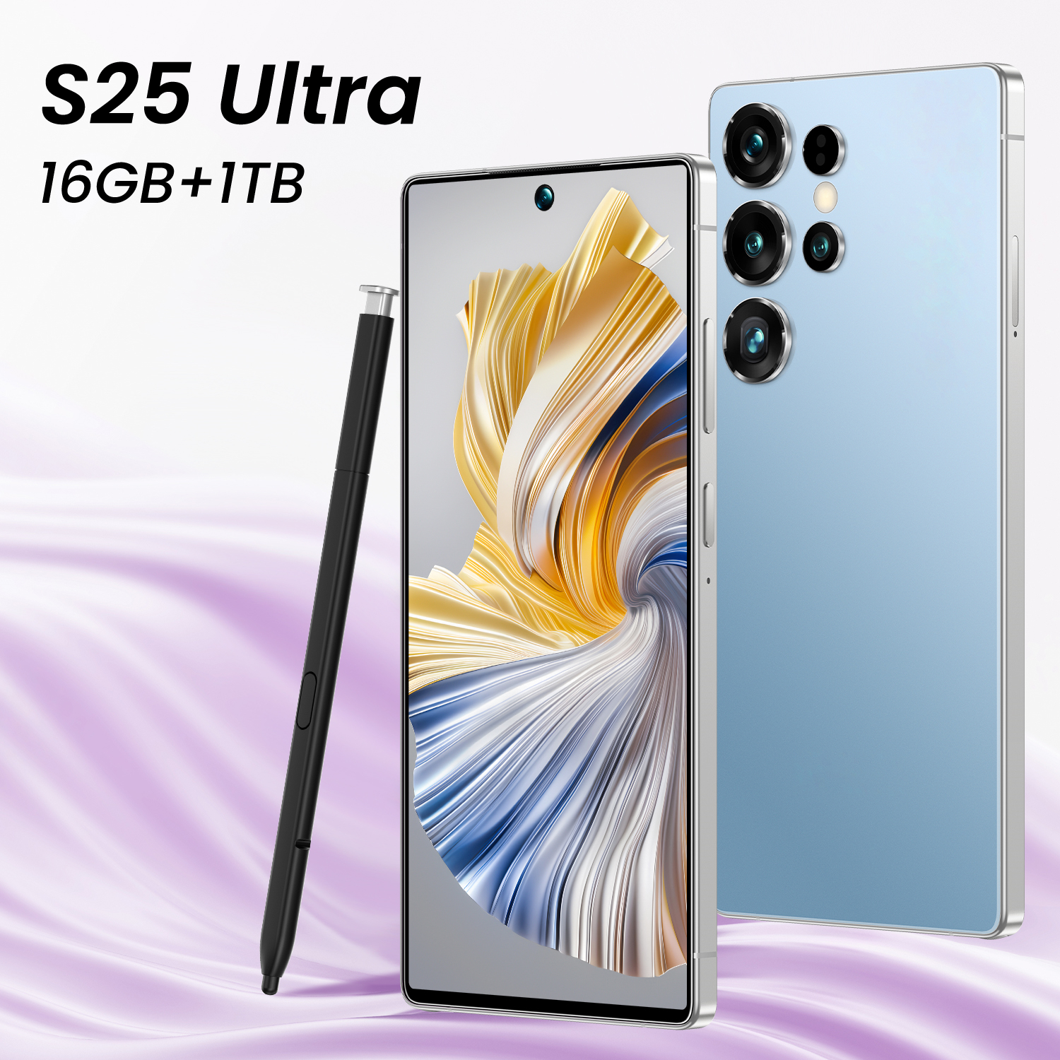 S25 ультра 5G мобильный телефон 7,3 дюймов HD экран MTK Процессор Оригинальное состояние