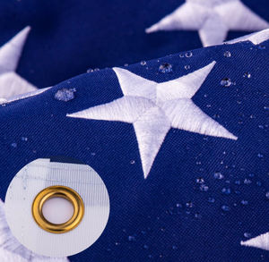300D poliéster banderas nacionales EE. UU. estrellas bordadas Brasil Turkiye <span class=keywords><strong>Tex</strong></span> EE. UU. Arabia Saudita banderas Deluxe Heavy Duty Banners - Product Image 4