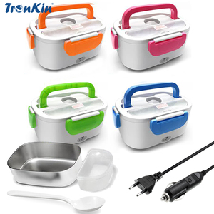 Scaldavivande portatile Lonchera Electrica Lunch Box Lunchbox termico Lunch Box elettrico Lunchbox elettrico in acciaio inossidabile