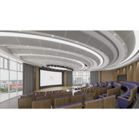 Matériel de sonorisation pour studio d'enregistrement, service tout-en-un, fourniture de matériaux, panneaux muraux et de plafond pour salles de diffusion, diffuseurs pour églises, optimisation acoustique