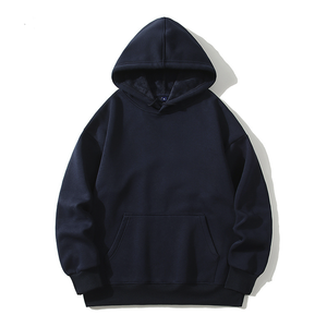 Sudaderas con Capucha Extra Grandes Unisex de Alta Calidad, Sudaderas de Algodón Lisas, Logotipo Personalizado, Capa Exterior 100% Algodón, Forro Polar Interior - Product Image 4