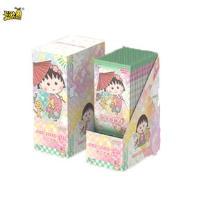 Vente en gros de 36 boîtes de niveau 4, boîte mystère autorisée KAYOU, carte de jeu Sakura <span class=keywords><strong>Momoko</strong></span>, Chibi Maruko Chan, cartes à collectionner - Product Image 3