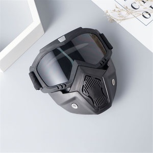 <span class=keywords><strong>Masque</strong></span> intégral de moto tout-terrain, lunettes <span class=keywords><strong>vintage</strong></span> coupe-vent, <span class=keywords><strong>masque</strong></span> ouvert pour snowboard, lunettes de protection - Product Image 4