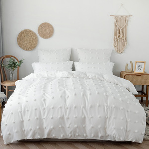 Ensemble de housse de <span class=keywords><strong>couette</strong></span> en jacquard capitonnée avec fermeture éclair - Product Image 2