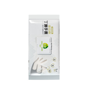 Gants en nitrile Lianxin House, taille L, 30 paires, imperméables, durables, pour le nettoyage de la cuisine, la vaisselle et la manipulation des aliments - Product Image 1