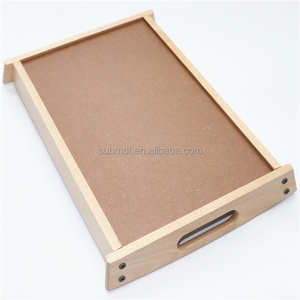 Bandeja de Servicio Personalizada de MDF <span class=keywords><strong>para</strong></span> Sublimación al por Mayor, con Asas <span class=keywords><strong>para</strong></span> Comer Desayuno, Bandejas de Madera - Product Image 6