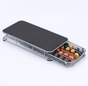 Cajón de cápsulas de café <span class=keywords><strong>Nespresso</strong></span>, organizador de cápsulas de café, para oficina y hogar, 40 Uds. - Product Image 1
