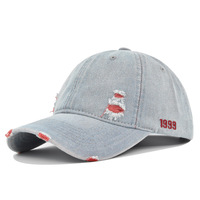 Nuevas llegadas en stock: Gorras de béisbol vintage de marca de lujo con visera curva, forro de satén, ajustables y con hebilla Dandy de un solo botón.