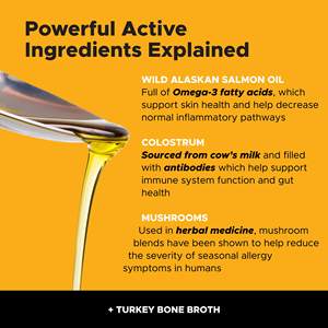 Suplemento Líquido para <span class=keywords><strong>Perros</strong></span> OEM/ODM para Alergias, Pulgas y Piel con Aceite <span class=keywords><strong>de</strong></span> Salmón - Reduce la Picazón y la Caída del Pelo, Apoya la Salud <span class=keywords><strong>de</strong></span> las Articulaciones y el Cerebro, Alto <span class=keywords><strong>en</strong></span> Proteínas - Product Image 2