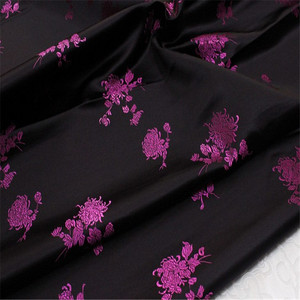Smooth Shiny Molti Colori Jacquard Brocade Fabric 75 centimetri In <span class=keywords><strong>Raso</strong></span> per Cappotto Pantaloni Del Vestito Cheongsam - Product Image 2