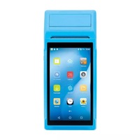 Machine de billetterie portative, appareil de Point de vente 3G 4G wi-fi Pos 5.5 pouces, imprimante de Terminal de Point de vente