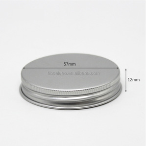 57mm 57 <span class=keywords><strong>400</strong></span> noir argent <span class=keywords><strong>or</strong></span> fermetures à vis couvercle en aluminium Meta pour bocaux en verre - Product Image 2