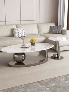 Contemporanea rotonda nidificazione curva oro nero metallo vetro laterale marmo pietra legno mobili tavolo nido <span class=keywords><strong>3</strong></span> tavolo Set tavolo nidificazione - Product Image 5