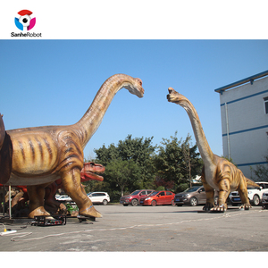 Modelo <span class=keywords><strong>de</strong></span> Braquiosaurio Gigante <span class=keywords><strong>de</strong></span> Tamaño Real - Par <span class=keywords><strong>de</strong></span> Dinosaurios Animatrónicos con Forma <span class=keywords><strong>de</strong></span> Corazón para Zoológicos al Aire Libre y Paisajes Jurásicos - Product Image 6