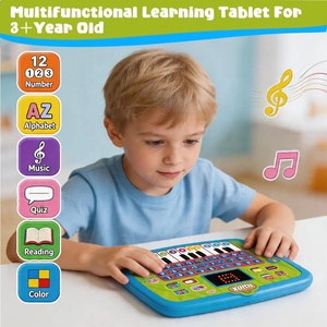 Tableta <span class=keywords><strong>de</strong></span> aprendizaje <span class=keywords><strong>de</strong></span> inglés <span class=keywords><strong>para</strong></span> niños <span class=keywords><strong>en</strong></span> edad preescolar, juguete con pantalla LED, máquina <span class=keywords><strong>de</strong></span> aprendizaje tipo iPad, tableta interactiva multifunción, juguete educativo. - Product Image 2