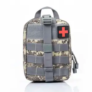 Taktik tıbbi paketi Fanny çantası Camo çok fonksiyonlu paketi açık dağcılık ilk yardım çantası