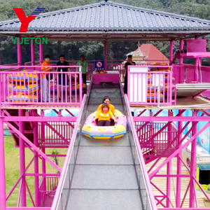Équipement de jeux aquatiques d'extérieur très amusant, parc d'attractions, jeux flottants, <span class=keywords><strong>toboggan</strong></span> <span class=keywords><strong>aquatique</strong></span> géant en verre - Product Image 3