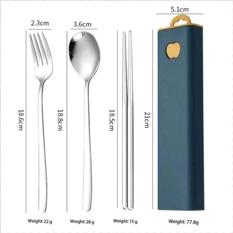 Cuchara tenedor palillo plata