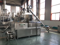 Machine extrudeuse automatique d'aliments pour poissons 1000 kg/h, fabricant de granulés flottants et coulants pour fermes aquacoles de tilapias, poissons-chats et crevettes