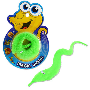 2024 Hot Thẻ bán đóng gói vui Worm Magic Trick mờ Worm wacky Worms đồ chơi cho trẻ em - Product Image 2