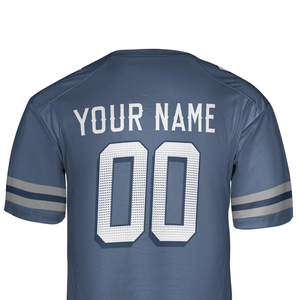 เสื้อฟุตบอลอเมริกันแบบใหม่สั่งทำได้ คุณภาพสูง พิมพ์ลายได้ตามต้องการ ระบายอากาศได้ดี แห้งเร็ว ผลิตจากโพลีเอสเตอร์ 100% แขนสั้น - Product Image 6