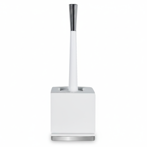Portascopino per WC in porcellana Spirella 'Roma' bianco, 38 x 10,5 x 13 cm - Product Image 2