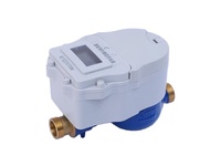 Compteur d'eau intelligent sans fil HanQian à carte prépayée, débitmètre intelligent à distance, calibre 15 mm, 2,5 m/h, fileté en laiton