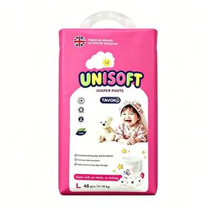 Pañales Desechables para Bebé al por Mayor, Personalizables OEM, Orgánicos, Suaves, Tipo Pantalón, Anti-Fugas, Calidad Japonesa, en Paquetes Grandes - Product Image 1