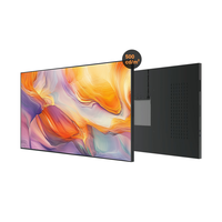 Monitor de TV Android QLED 4K Ultra Delgado, Montable en Pared, Señalización Digital, Pantalla LCD Publicitaria, Reproductor Multimedia para Elevador, 43 y 55 Pulgadas