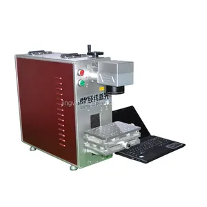 20W 30W Jewelry Fiber Laser Marking Machine For Jewelry Car Accessories Hardware Tools Mold Wire Food Packaging