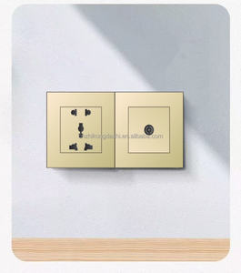 1 콘센트 스마트 월 스위치 10A 250V 에너지 절약 내구성 미니멀리스트 현대 디자인 내화 ABS + PC 소재 EU 홈 오토메이션 - Product Image 5