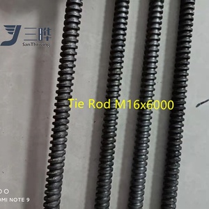 Encofrado de hormigón de pared personalizado 12mm tuerca de mariposa y barra de acoplamiento 16mm para construcción - Product Image 5
