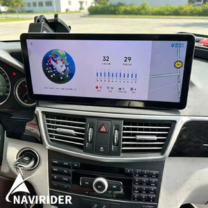 วิทยุติดรถยนต์ระบบ Android ขนาด 12.8 นิ้ว สำหรับรถยนต์ Mercedes Benz E-Class W212 W207 E300 รองรับ Wireless CarPlay เครื่องเล่นมัลติมีเดียในรถยนต์ ระบบนำทาง GPS DSP - Product Image 1