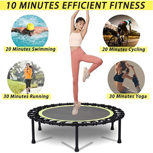 <span class=keywords><strong>Trampolín</strong></span> de <span class=keywords><strong>Fitness</strong></span> Mini de 40 Pulgadas con Logotipo Personalizado, Bandas de Resistencia Elásticas, Material PP Seguro y Silencioso, Salto Duradero para Niños - Product Image 4