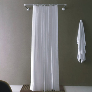SANIPRO Tringle à rideau de douche télescopique <span class=keywords><strong>flexible</strong></span> en métal réglable pour fenêtres et baignoires, vente en gros - Product Image 5