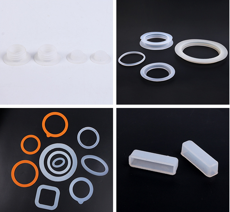 High Quality Factory Molded Cutting Moulding Washer Silicone Rubber Gasket Seals